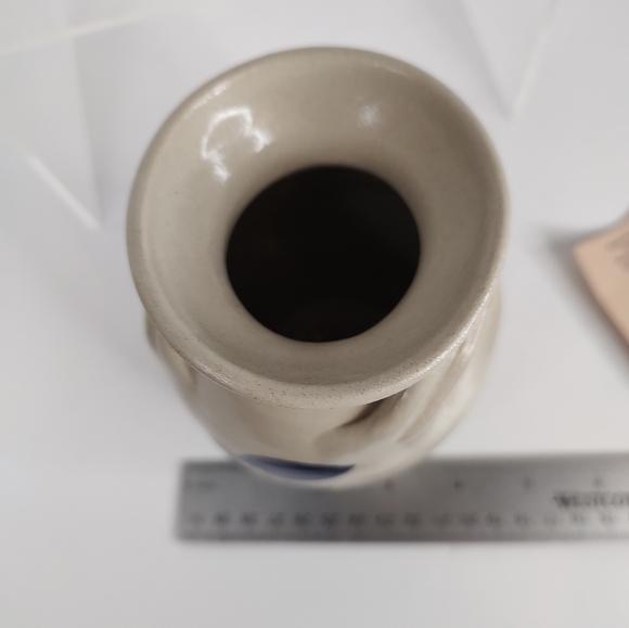 Williamsville Pottery Salt Glaze Vase Floral - Picture 5 of 12